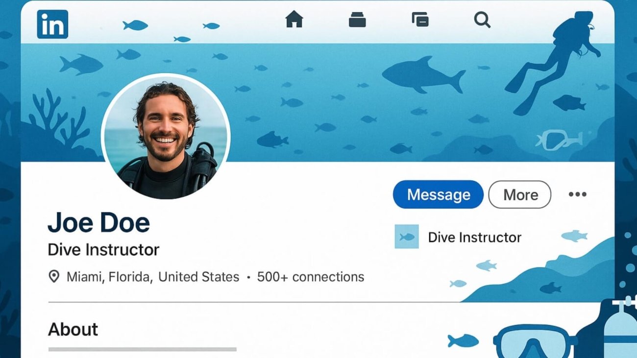 Diving Instructor Careers: Why LinkedIn Is Vital