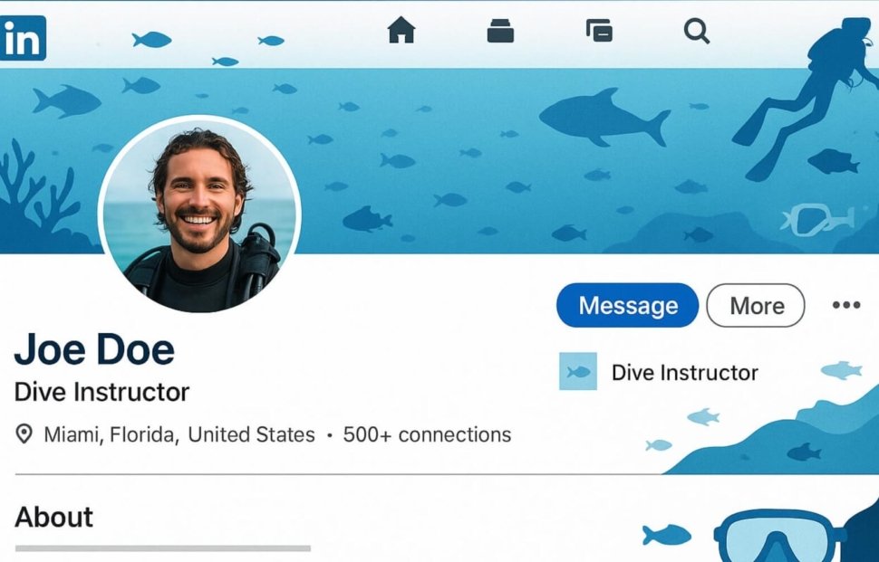 Diving Instructor Careers: Why LinkedIn Is Vital