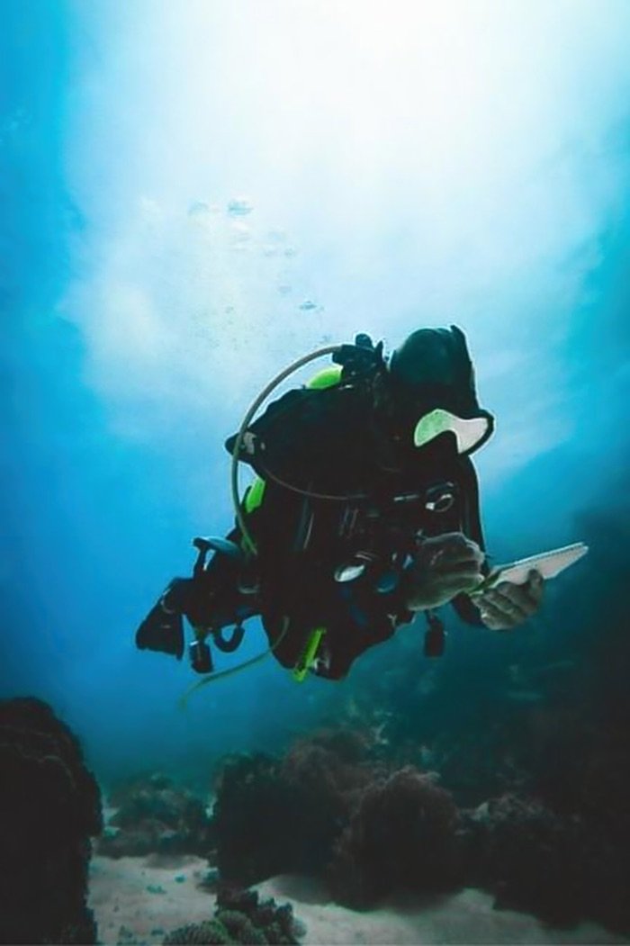underwater cartography