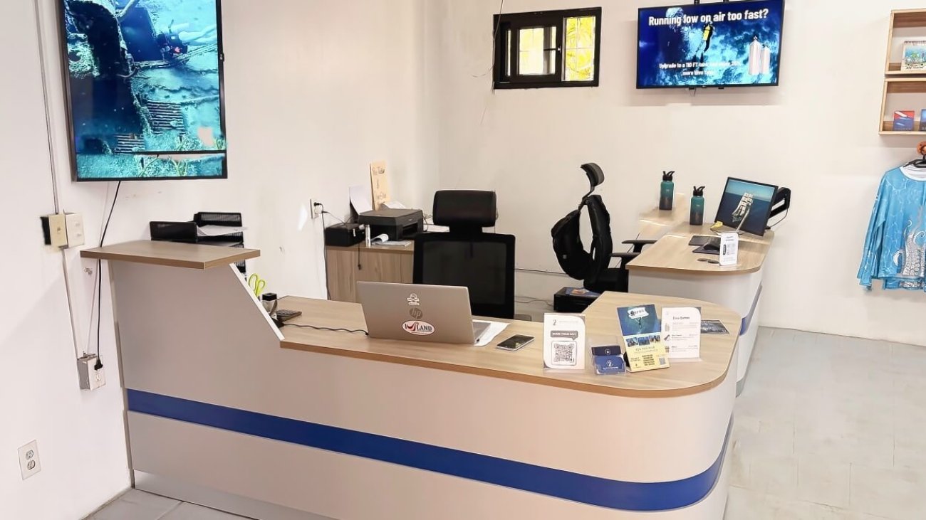 dive shop management operations in action